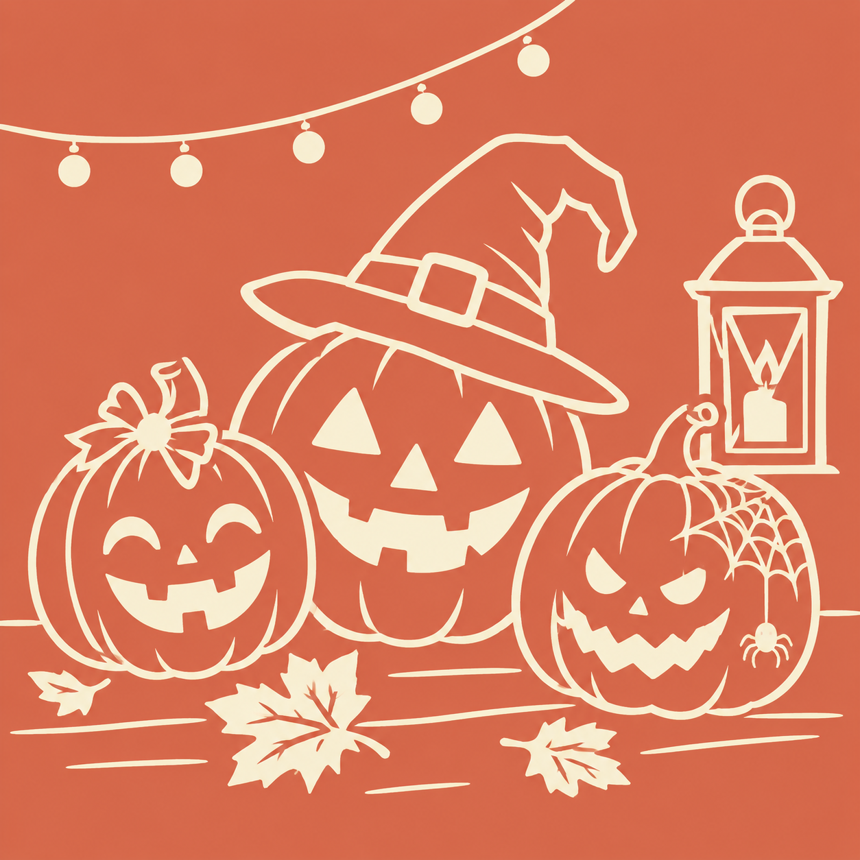 Atelier création de citrouilles d'Halloween